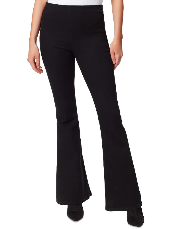 Womens Mid Rise Soft Sculpt Flared Jeans