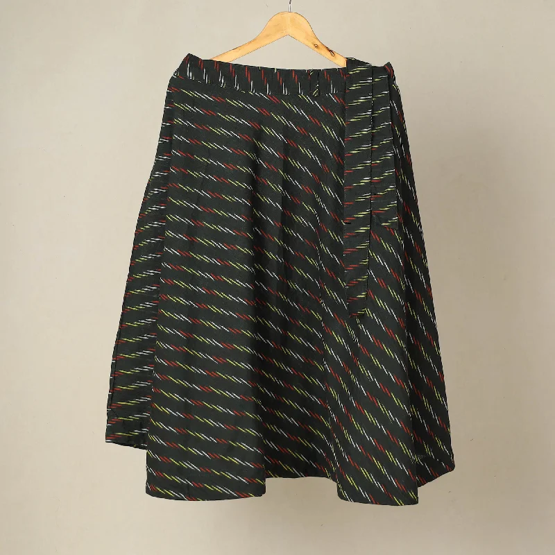 Pochampally Ikat Cotton Wrap Around Skirt 10