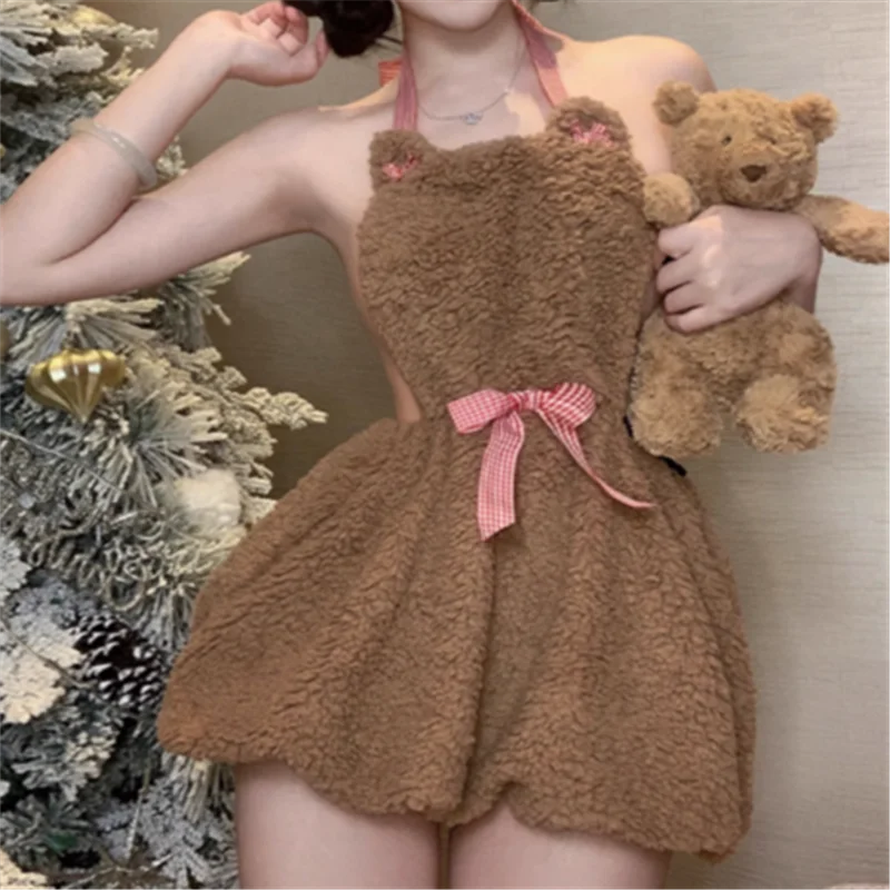 Cute Plush Bear Nightgown PA10209