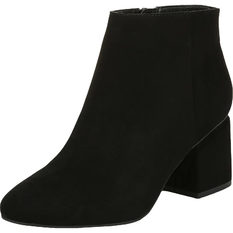 Bar III Womens Gina Faux Suede Bootie Ankle Boots