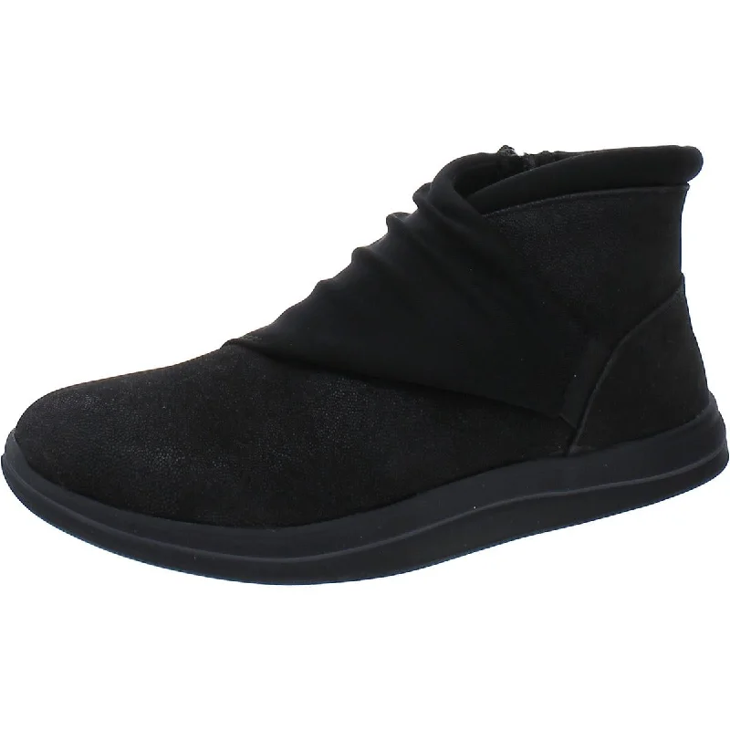 Clarks Womens Zipper Short Ankle Boots