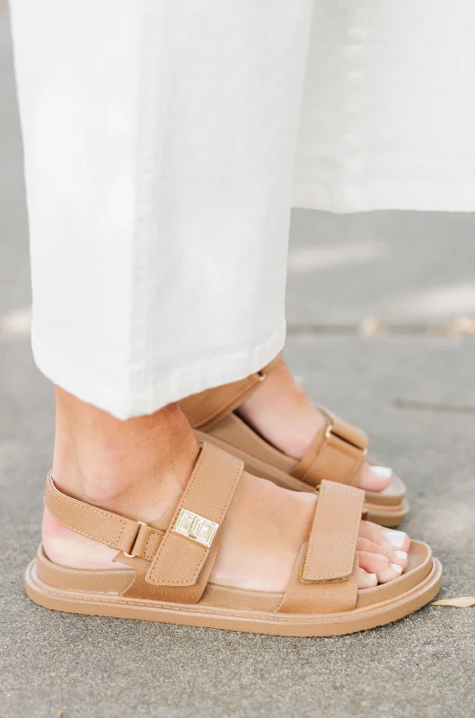 Feeling Your Best Tan Brown Sandals