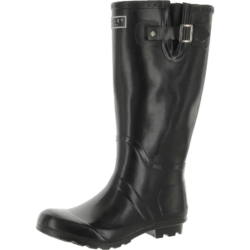 Radley London Womens Rubber Tall Mid-Calf Boots